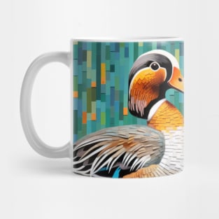 Mandarin Duck Animal Bird Art Decor Mug